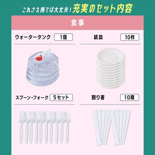 防災リュック 2人用 35点 防災セット_5
