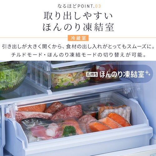 yݒuz ① 428L 5iⓀ152L sX  65cm IRSN-SX43A-H m[uO[_8