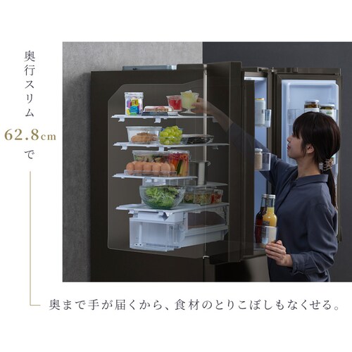 yݒuz ① 428L  5iⓀ152L 哌 sX t`hA 65cm IRSN-FX43A-W VL[zCgysz_2