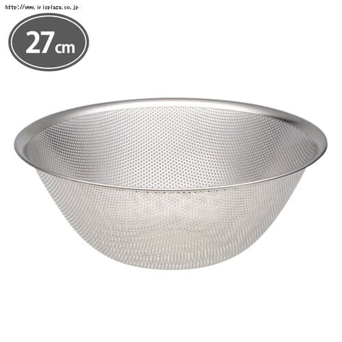 【柳宗理】≪27cmザル≫18-8 パンチングストレーナー BST4404 27 31213 _3