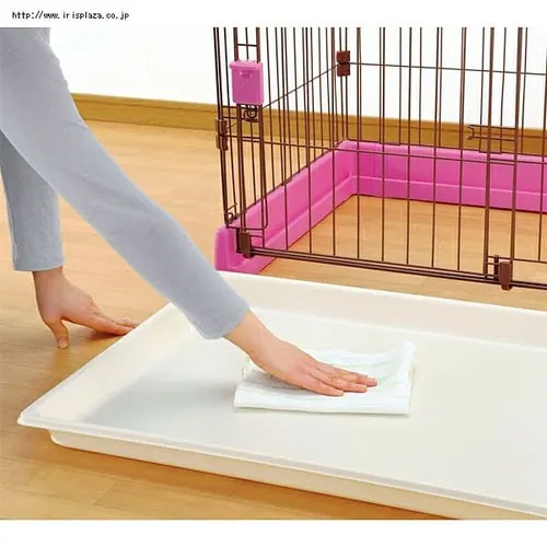 リッチェル お掃除簡単サークル ブラウン 150-80_4