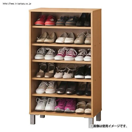 【販売終了】オープンシューズボックス W60 26099 ナチュラル 【代引き不可】_3