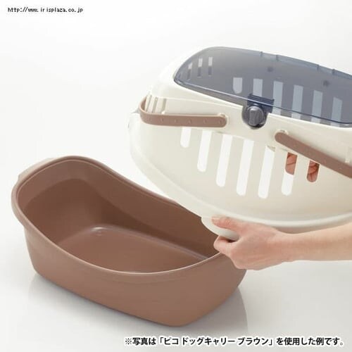 リッチェル ピコ キャットキャリー パープル・オレンジ【プラザセレクト】_4