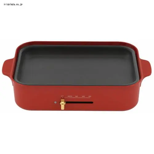 BRUNO コンパクトホットプレート BOE021-RD 7760193 レッド_2