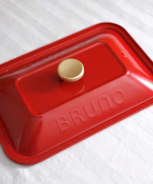 BRUNO コンパクトホットプレート BOE021-RD 7760193 レッド_12
