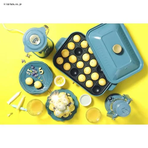 BRUNO コンパクトホットプレート BOE021-RD 7760193 レッド_17