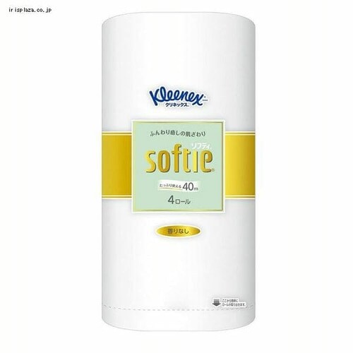 クリネックス ソフティ ホワイト4ロール 優美で上品なカラー _5