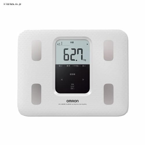 オムロン[OMRON]体重体組成計 ホワイト HBF-220【プラザセレクト