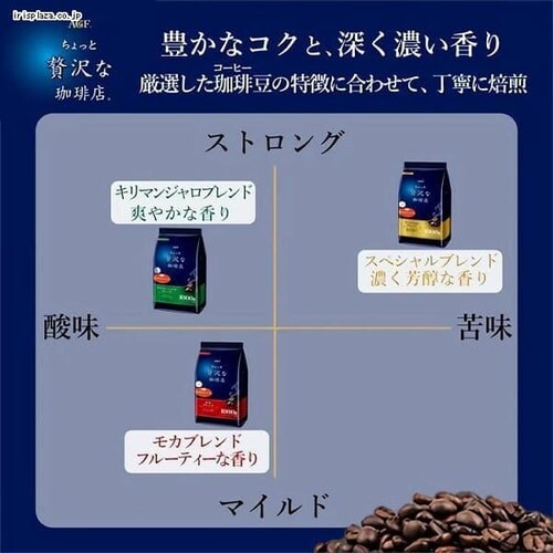 AGF 「ちょっと贅沢な珈琲店R」 レギュラー・コーヒー スペシャル・ブレンド1000g（コーヒー粉） 【プラザセレクト】【プラザマーケット】  9830038│アイリスプラザ│アイリスオーヤマ公式通販サイト