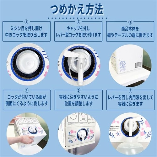 緑の魔女 ランドリー 洗剤 バッグインボックス 詰替 10L 9847348