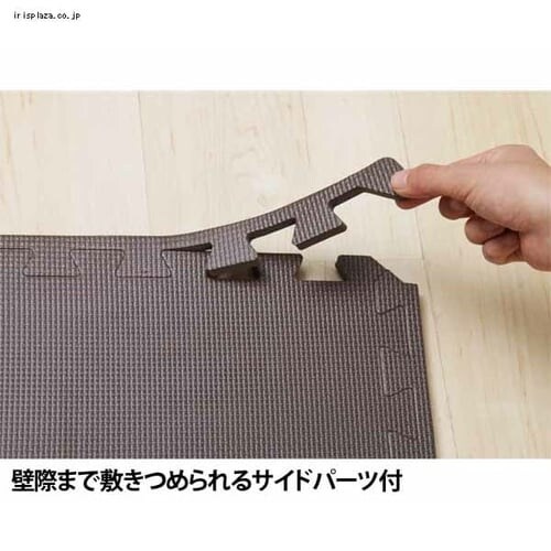 大判 カラージョイントマット【24枚セット】4.5畳分 ベージュ×イエロー_4