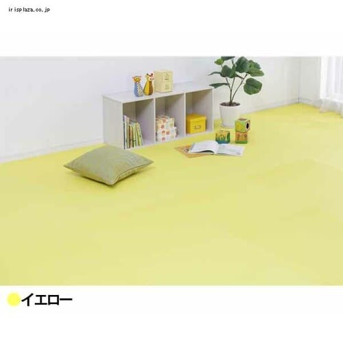 大判 カラージョイントマット【24枚セット】4.5畳分 ベージュ×イエロー_12