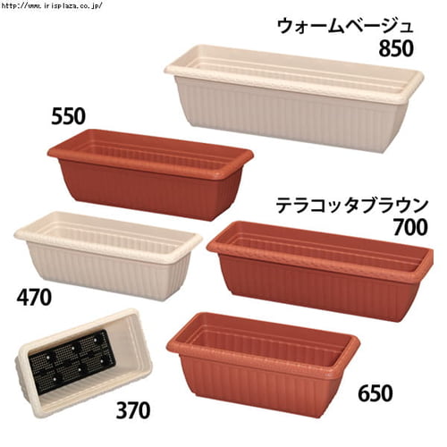 Amazon | アイリスオーヤマ プランター レリーフプランター 650