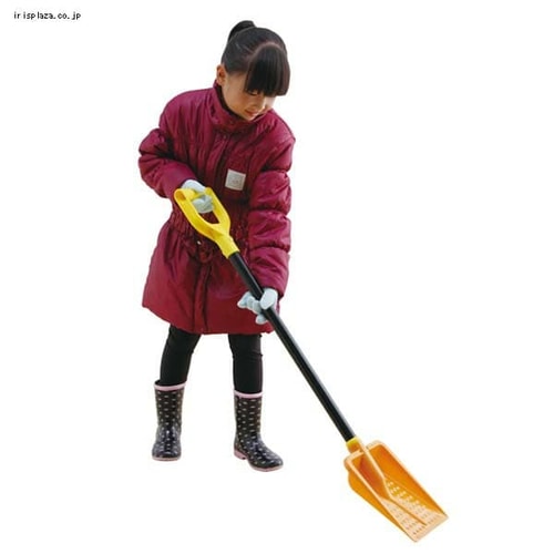 雪かき ポリカスコップ メッシュ スリム G225975│アイリスオーヤマ