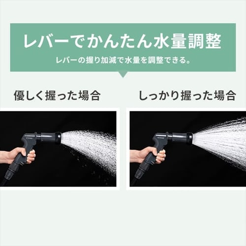 フルカバーホースリールEX用アクアガン AGFS-6 ダークグレー