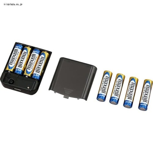 防災用乾電池式携帯充電器 BC-K8 ブラック G573581│アイリスオーヤマ