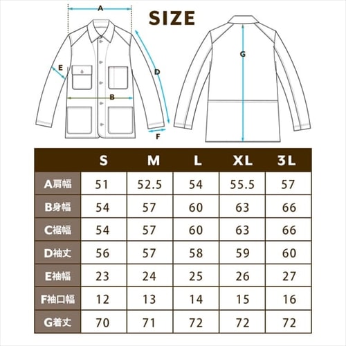 ファイヤープルーフカバーオール FC22106-KHS カーキ Sサイズ H100170