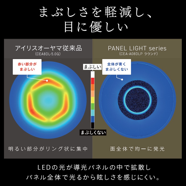 LED シーリングライト 8畳 調光 調色 工具・工事不要 リモコン