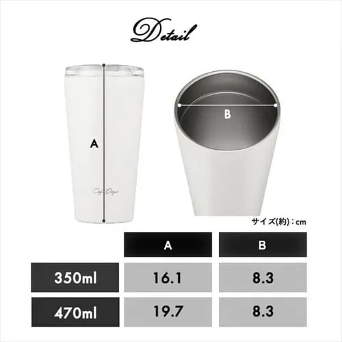 ^u[ 350ml W XeX ۗ ۉ }C{g Cafe Days NCD-L350 zCg_4