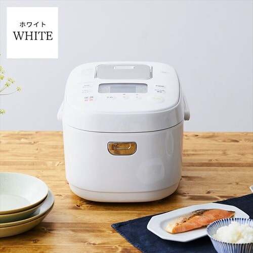 炊飯器 5.5合 IH 40銘柄炊き RC-IK50-W 極厚火釜 ホワイト H516545