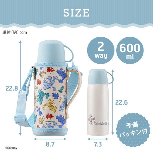  600ml LbY XeX{g 2WAY 2WB-600D ~j[_12