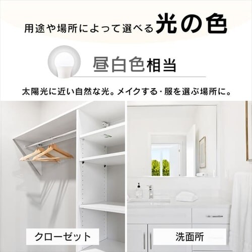 LED電球 E17 広配光 25W 昼白色 LDA2N-G-E17-2T8_4