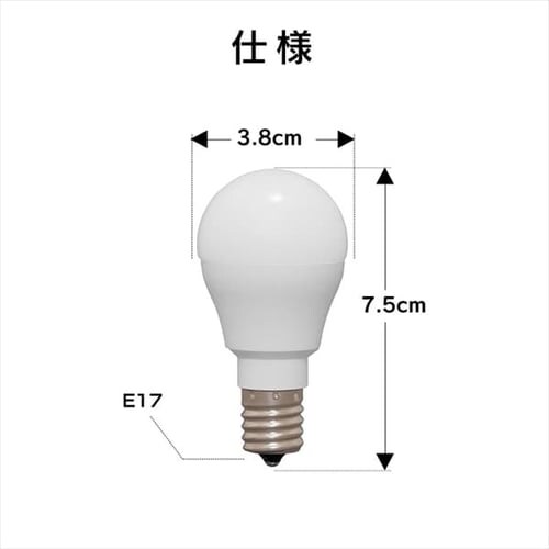 LEDd E17 Lz 25W F LDA2N-G-E17-2T8_12
