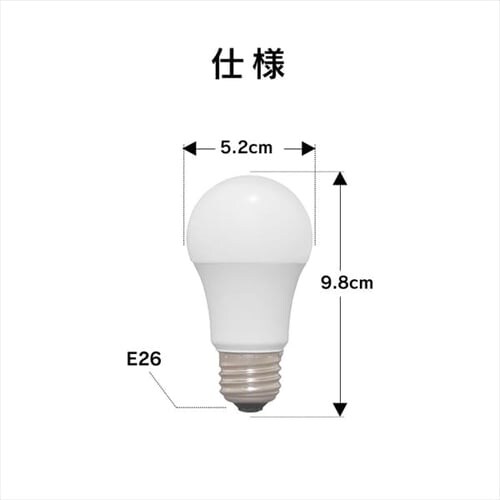 LEDd E26 Lz^Cv 60W` dF `Ή fMގ{HΉ LDA7L-G-6T8_12