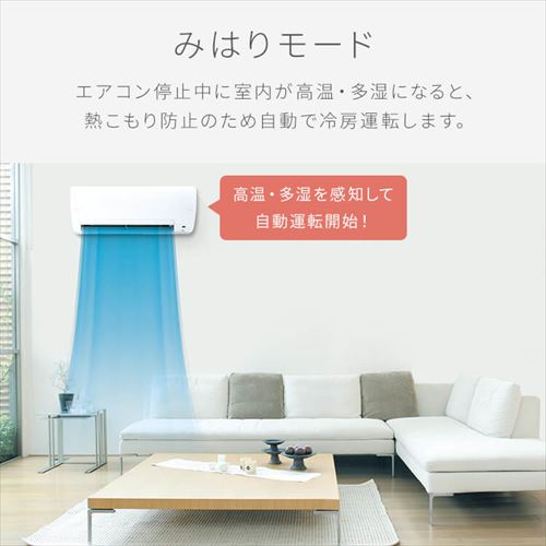 エアコン 6畳 工事費込み 節電 フィルター自動清掃 2.2kw 100V対応 IAF