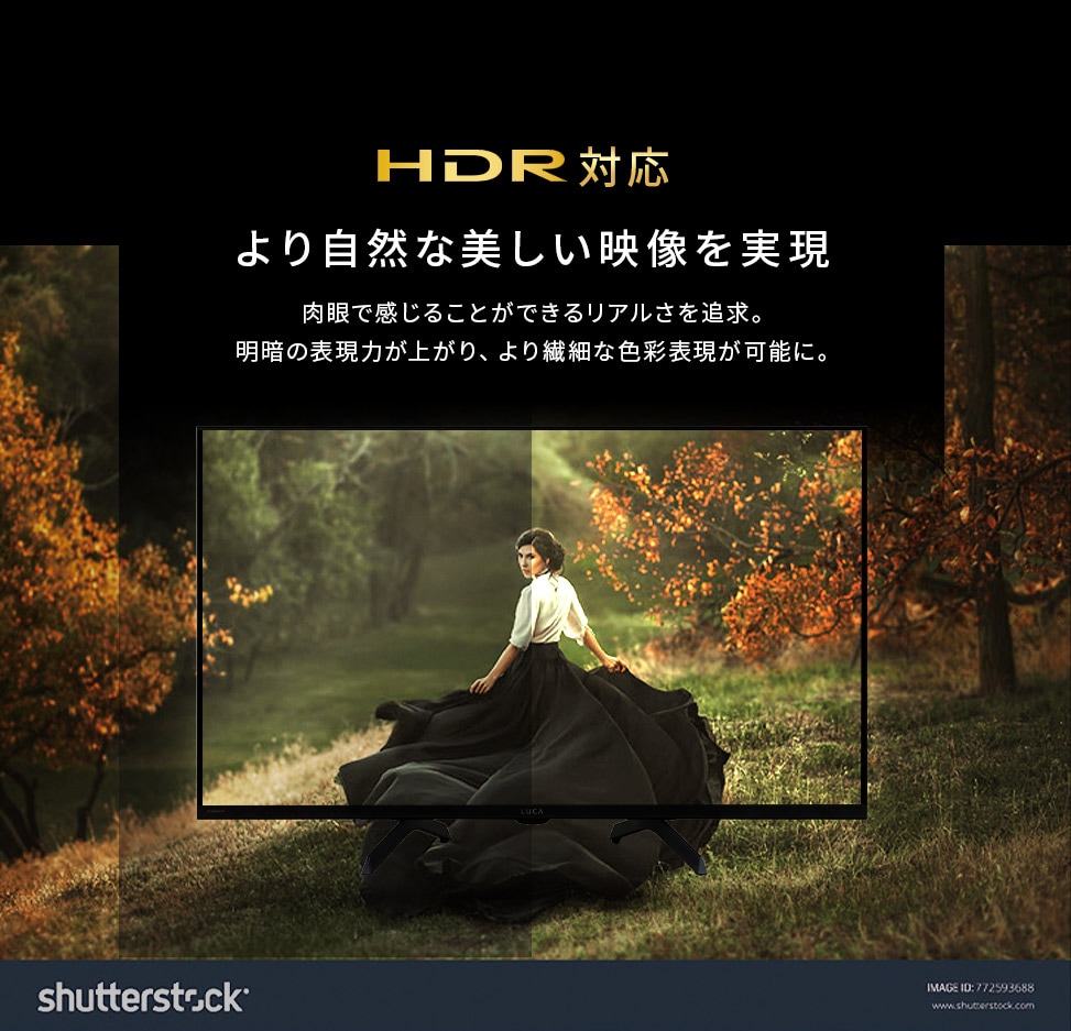 LUCA 液晶テレビ GoogleTV搭載 32V型 LT-32WGX-F1 H104397