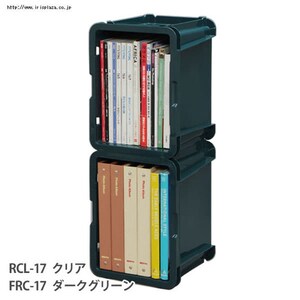 6個セット】収納ボックス ラックコンテナ スタッキング FRC-17 クリア 