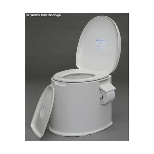 ポータブルトイレ TP-420V ホワイト【プラザマーケット】 H227307│アイリスプラザ│アイリスオーヤマ公式通販サイト