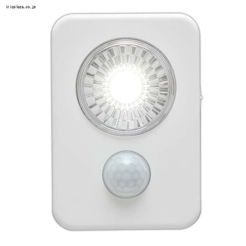 乾電池式LEDセンサーライト ハンディタイプ ブラック ISL3HN-B H244569 │アイリスプラザ│アイリスオーヤマ公式通販サイト