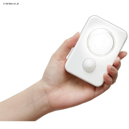 乾電池式LEDセンサーライト ハンディタイプ ブラック ISL3HN-B H244569 │アイリスプラザ│アイリスオーヤマ公式通販サイト