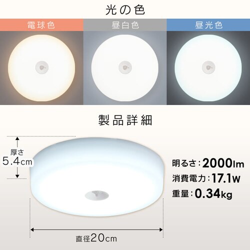 V[OCg LED ^ ^T[LbgV[Y 2000lm lZT[t F  L Lb` ʏ N[[bg Ɩ SCL20DMSMCHL_15
