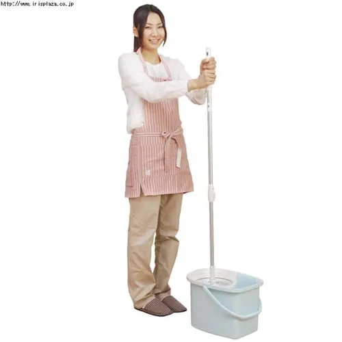 回転モップ四角ヘッド スペアヘッド 乾拭き用(1個入) KMS-K1PD_2