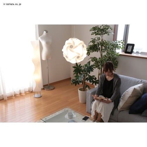 アイリスオーヤマ プラシート製 LEDデザインペンダントライト 団子型 