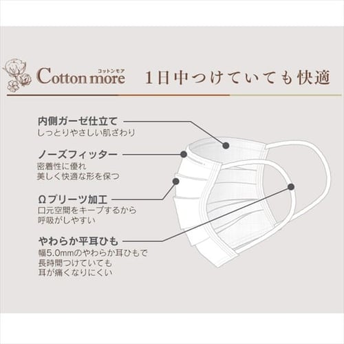 Cotton More 内側ガーゼマスク ふつうサイズ 7枚入り Pk G7m H アイリスプラザ アイリスオーヤマ公式通販サイト Cotton More 内側ガーゼマスク ふつうサイズ 7枚入り Pk G7m H アイリスプラザ アイリスオーヤマ公式通販サイト