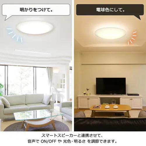 LEDシーリングライト 6.0 薄型タイプ 8畳 調色 スマートスピーカー RMS CL8DL-6.0HAIT_7