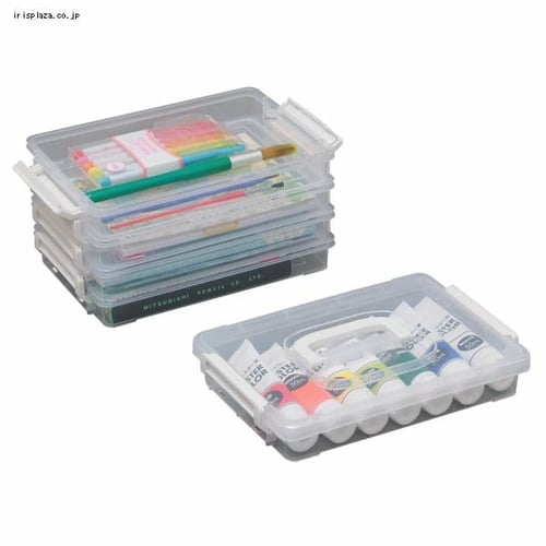 5個セット】 収納ケース A5サイズ ジョイントケース ハンドル付 JIC