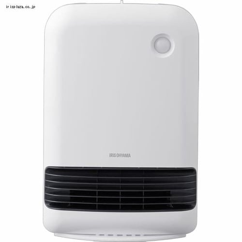 人感センサー付き 大風量セラミックファンヒーター 1200W メカ式 JCH-12DD3-W ホワイト