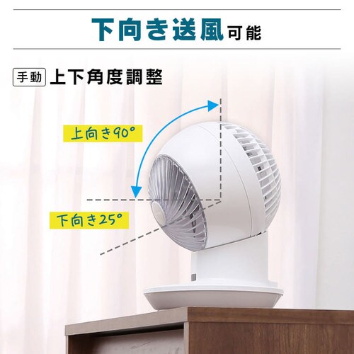 新規購入 アイリスオーヤマ サーキュレーターアイ miniリモコン式 ホワイト PCF−SC12 members.digmywell.com
