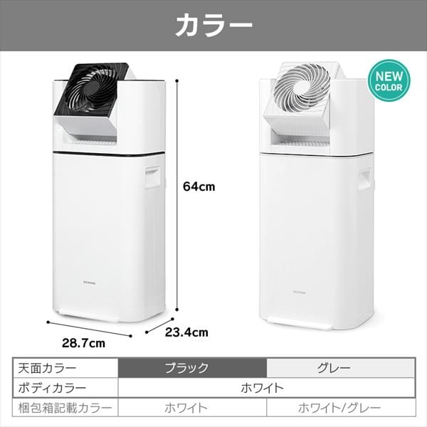 アイリスオーヤマ サーキュレーター衣類乾燥除湿機 5L IJD-150-W