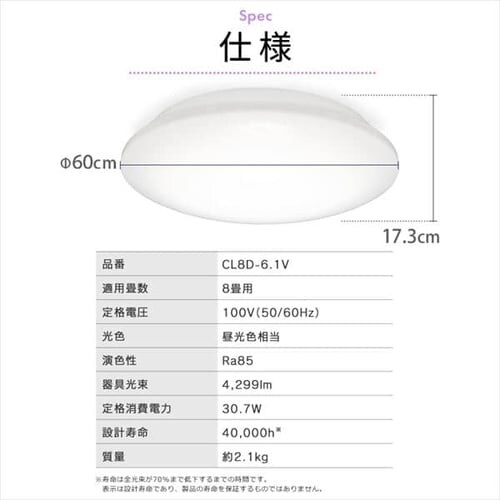LEDV[OCg 6.1  v[ 8  CL8D-6.1V _21