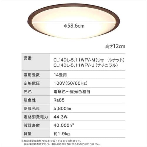 2個セット】 LED シーリングライト 14畳 調光 調色 音声操作 工具