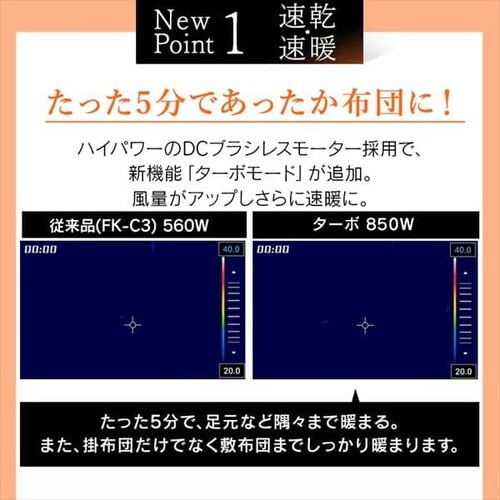カラリエ 布団乾燥機 シングルノズル ハイパワーモデル くつ乾燥 カラリエ 布団乾燥機 シングルノズル ハイパワーモデル くつ乾燥