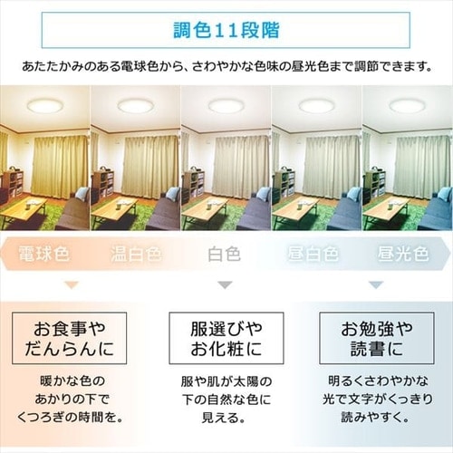 シーリングライトCL12DL-6.0AIT×2個とリモコン×2個 LED シーリングライト 12畳 調光 調色 AIスピーカー 工具・工事