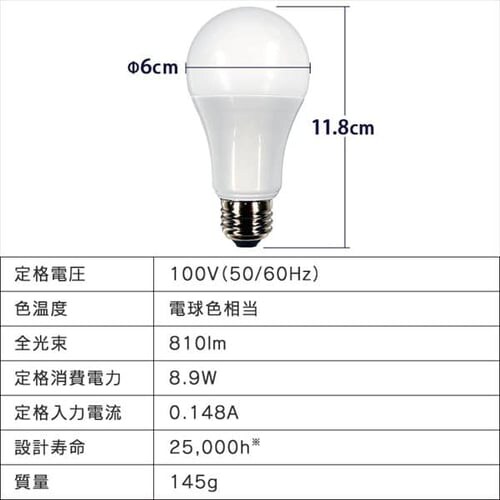 LEDd E26 Lz 60`  AIXs[J[ LDA9L-G/D-86AITG+Google Nest Mini_17