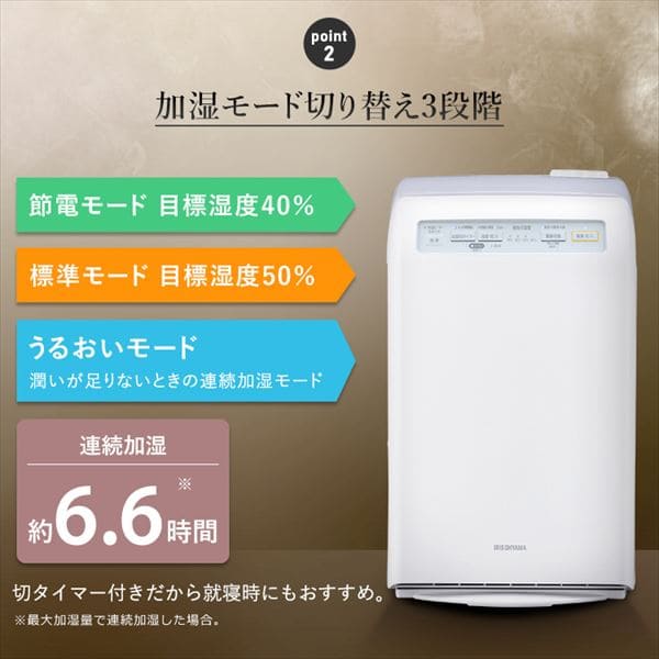 加湿空気清浄機 10畳 RHF-253 H285508F│アイリスプラザ│アイリスオーヤマ公式通販サイト