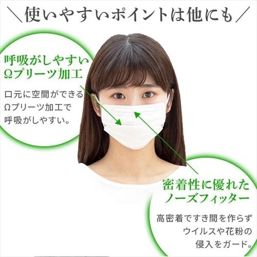 120枚入】DISPOSABLE プリーツマスク 20PN-120PM ふつうサイズ【プラザマーケット】 H288368│アイリスプラザ│ アイリスオーヤマ公式通販サイト